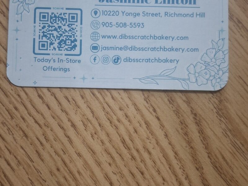 DIBS Scratch Bakery